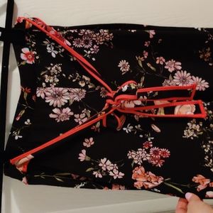 Drapey Pants | Wide Leg floral pants